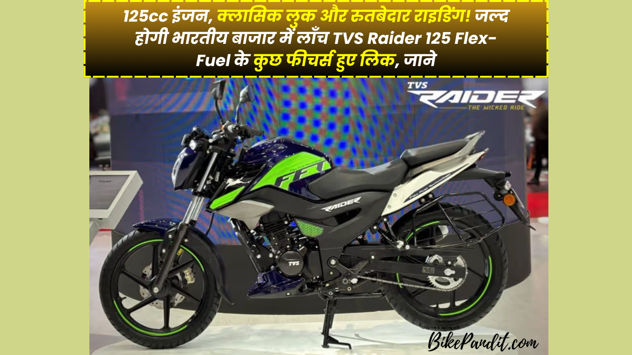 TVS Raider 125 Flex-Fuel